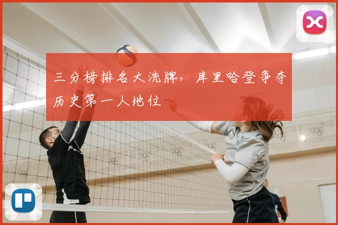 三分榜排名大洗牌，库里哈登争夺历史第一人地位